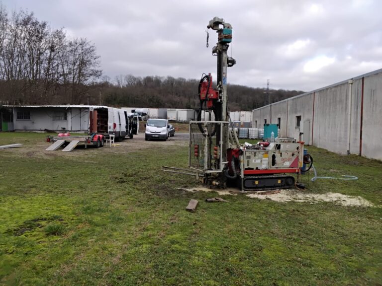 chantier Villevaudé, extension d’un entrepôt de stockage